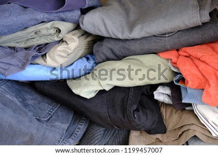 shirts and pants