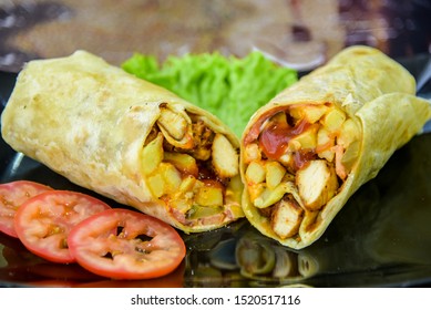 Shish Tawook Sandwich With Fries 