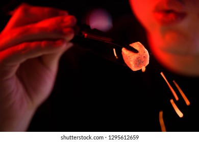 Glowing Shisha Charcoal Images Stock Photos Vectors Shutterstock