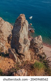 Shkot Island. Located In Peter The Great Gulf Of The Sea Of Japan.