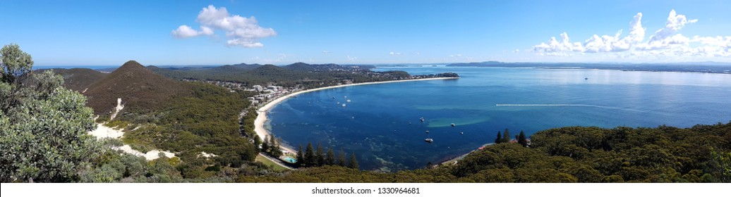 Shoal Bay From Mount Tomaree, Australia