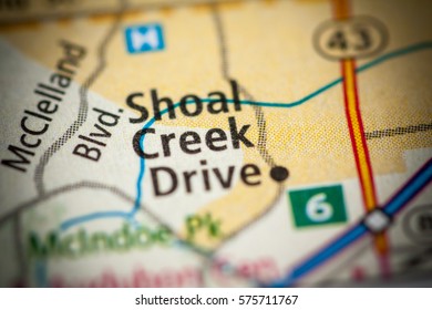 Shoal Creek Drive. Missouri. USA