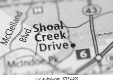 Shoal Creek Drive. Missouri. USA