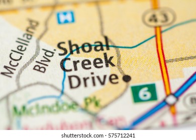 Shoal Creek Drive. Missouri. USA