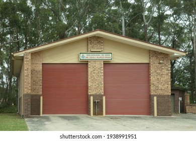 Shoalhaven Rural Fire Brigade Service At Lake Conjola Volunteer Brigade Building. Taken In Lake Conjola, Australia On December 18, 2016.