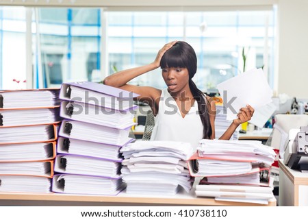 Similar – Image, Stock Photo Stack of many black vinyl records