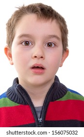 Shocked Amazed Look Eight Years Old Stock Photo 156075032 | Shutterstock