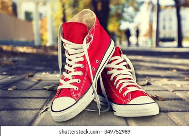 Converse Shoes Images, Stock Photos 