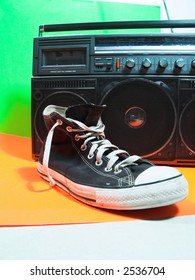 Shoe Front Vintage Radio Focus On Stock Photo 2536704 | Shutterstock
