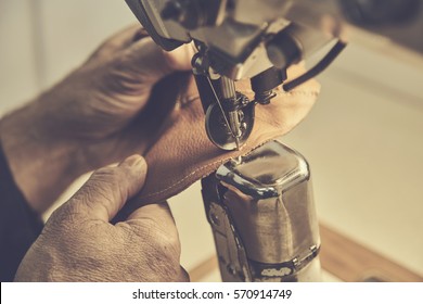 Shoe Production Process In Factory