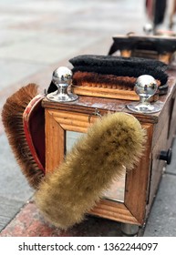 Shoe Shiner Brushes At Street