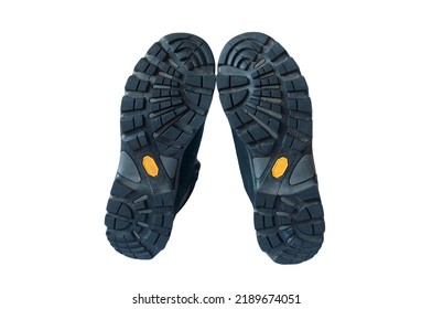 Shoe Sole On A White Background. The Concept Of Quality Shoe Soles. Boot Protector On Light Texture