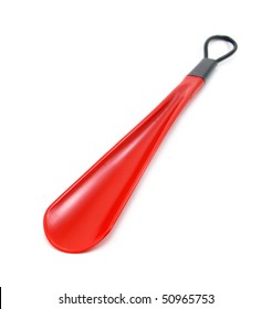 Shoehorn Or Shoespoon Red Long