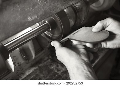 Shoemaker Repairing Sole Footwear 