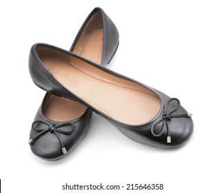 Black Flat Shoes Images, Stock Photos 