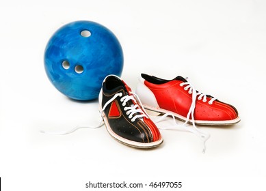 Shoes And Bowling Ball