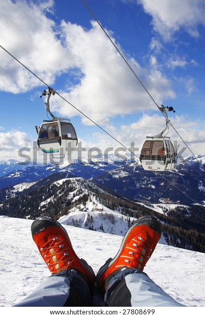 shoes with cable lift in\
Alps