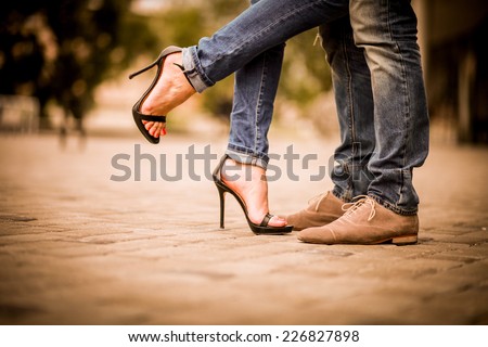 Shoes. Couple. Couple in love. passion. 