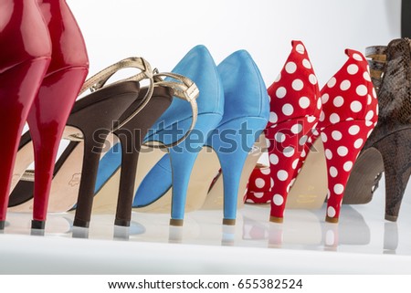 shoes with high heels