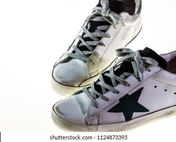 Shoes On White Background Stock Photo 1124873393 | Shutterstock