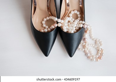 pearls and heels