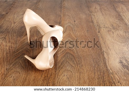 shoes of woman 