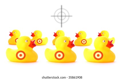 rubber duck target