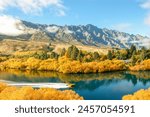 Shooting from Shotover river Queenstown in New Zealand