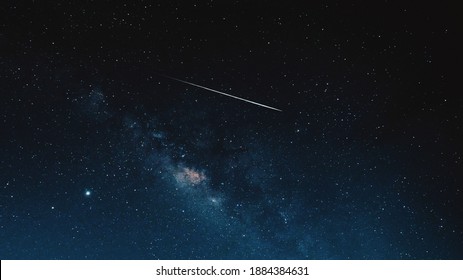 shooting star at night sky zhangzhou - Shutterstock ID 1884384631