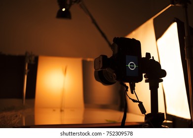 Shooting in the studio