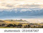 Shooting sunset of Kaikoura in New Zealand