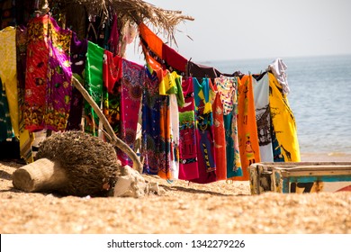 Shop At The Beach Of Saly In Senegal