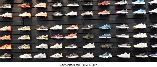 Shoe Wall Display Images, Stock Photos & Vectors | Shutterstock