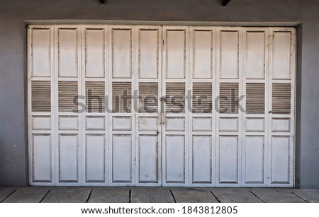 Similar – two doors two choices Door