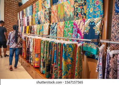 Shop Selling Batik Fabric And Clothes