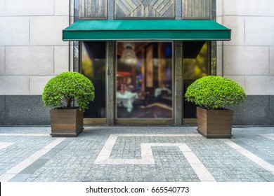 Shopfront With Large Windows