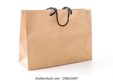 Shopping Bag Isolated On White