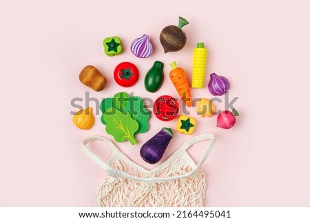 Similar – Image, Stock Photo Vegan wooden toy