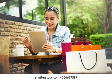 Shopping Buying Commerce Customer Happiness Concept