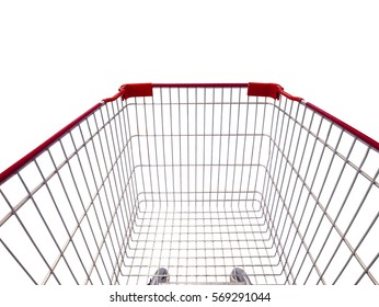 Shopping Cart Isolated On White Background