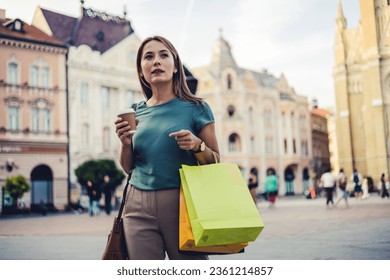 Shopping, happy and portrait of customer with bag after shopping spree buying retail fashion product on store discount. Sales, smile and young black woman at luxury shopping mall to purchase clothes.
