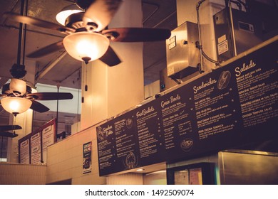 04.05.2019，Tourists Are Shopping In The LA Grand Central  Market