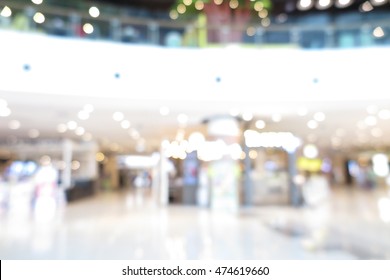 Shopping Mall Modern Interior Design People Stock Photo 474619660 ...