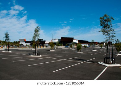 Shopping Mall Parking Lot