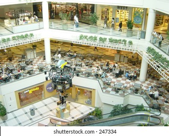 Shopping Mall In White Plains, New York