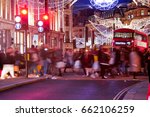 Shopping at Oxford street, London, Christmas day