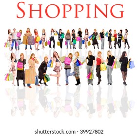 shopping Team 21 - Shutterstock ID 39927802
