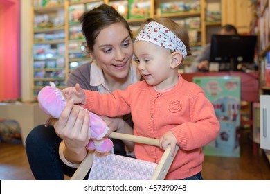 Shopping In Toy Store