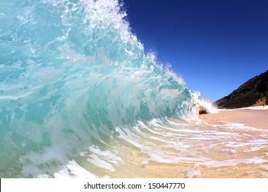 shore breaking wave
