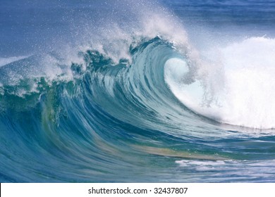 Shore Breaking Wave